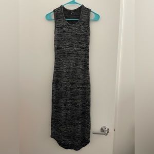 Aritzia Wilfred Free Grey Jersey Stretch Dress XXS